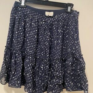 Kate Spade Midnight Blue Starry Mini Skirt